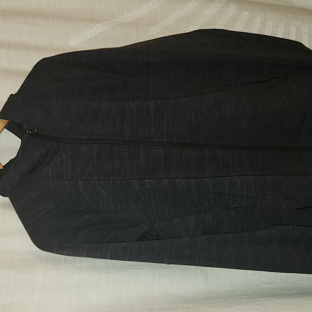 Lululemon City Sweat Full Zip Hoodie *Jacquard Black / Obsidian Large - Picture 5 of 13